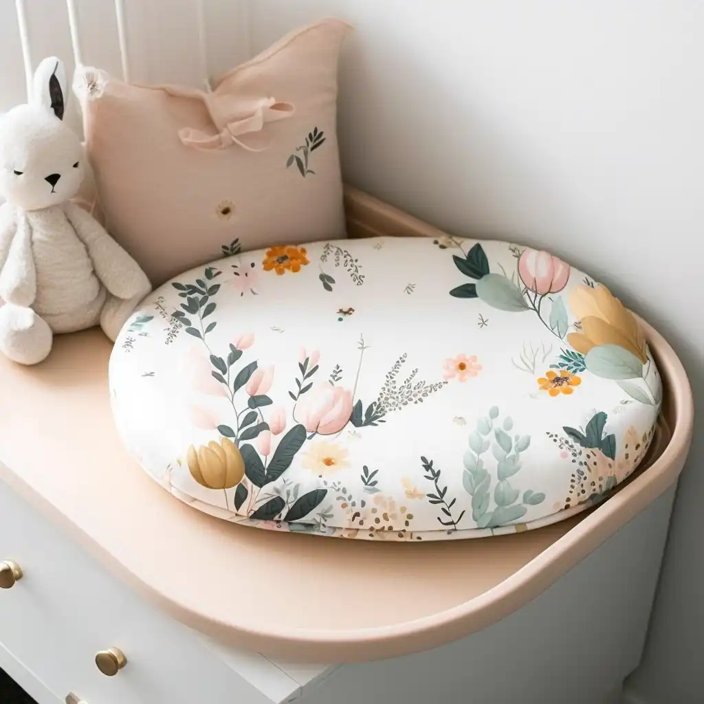 De rol van luierkussenhoesjes in een duurzame babykamer