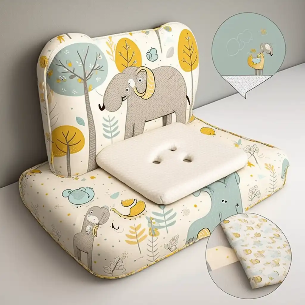 Een aankleedkussenhoes op maat maken: een stap-voor-stap handleiding